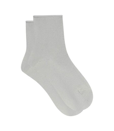 Lot de 2 paires de mi-chaussettes coton Mode