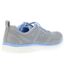 Womens/ladies virtue kind favor contrast trainers grey/blue Skechers-2