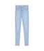 Womens/ladies Mile High Super Skinny Jeans Blue Levis-2