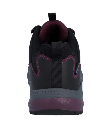 Baskets Stealth Trail Femme Noir Violet Hi-Tec