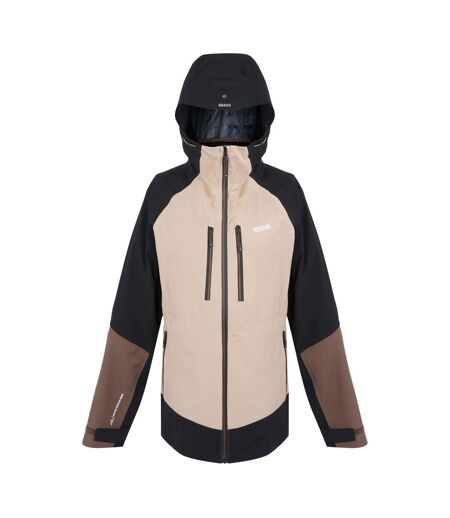 Veste Motif/style 3-en-1 Carletta Femme Noir Taupe Regatta