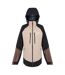 Veste Motif/style 3-en-1 Carletta Femme Noir Taupe Regatta-3