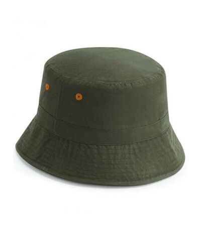 Beechfield Unisex Adult Recycled Bucket Hat (Olive Green) - UTPC5052