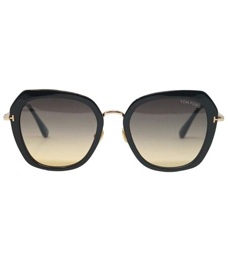 Womens/ladies Kenyan Sunglasses One Size Gold Black Tom Ford