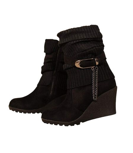 Bottines bryony femme noir Where´s That From