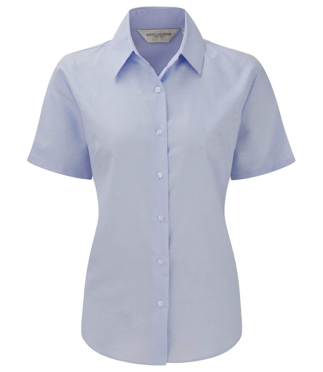 Chemise manches courtes - Femme - RU933F - bleu oxford-1