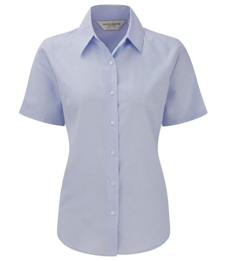 Chemise manches courtes - Femme - RU933F - bleu oxford