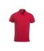 Mens Classic Lincoln Polo Shirt Bright Cerise Clique-2
