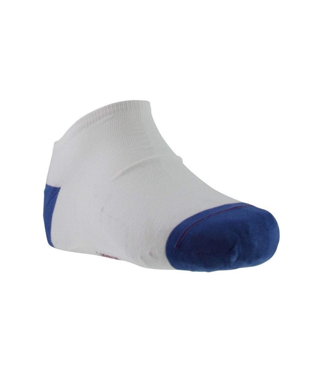 LABONAL Socquettes Homme TALON POINTE Blanc Bleu