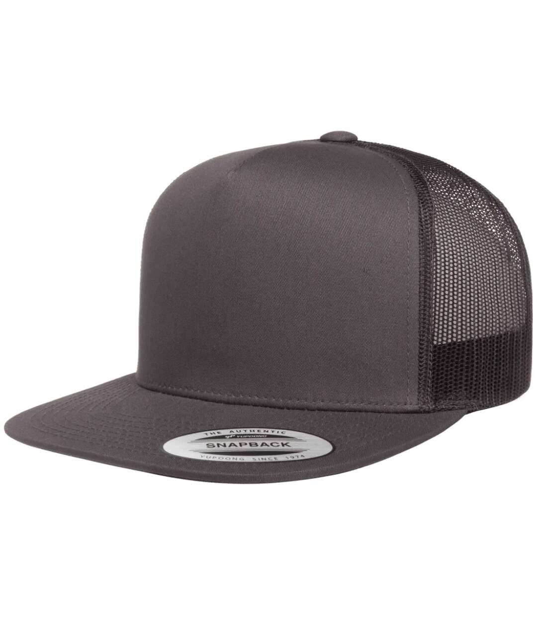 Casquette Trucker Classic Charbon Flexfit-3