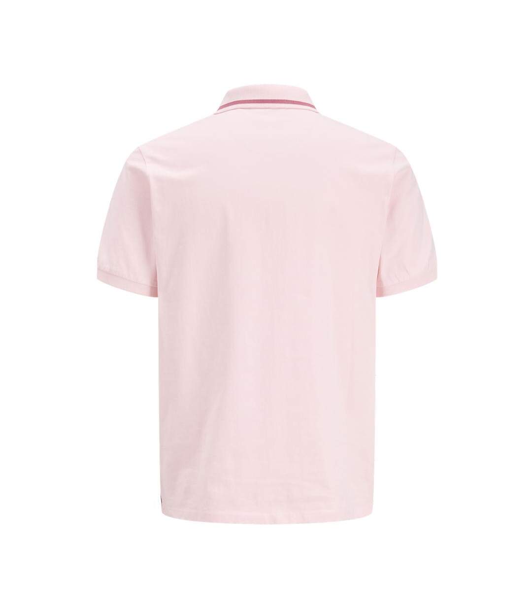 Polo rose clair homme jack & jones jordean-2