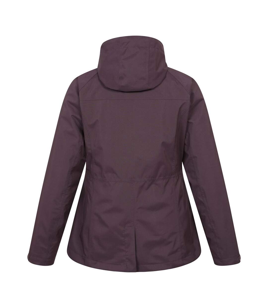 Womens/ladies Alaskan 3 In 1 Padded Jacket Dark Burgundy Mountain Warehouse-3