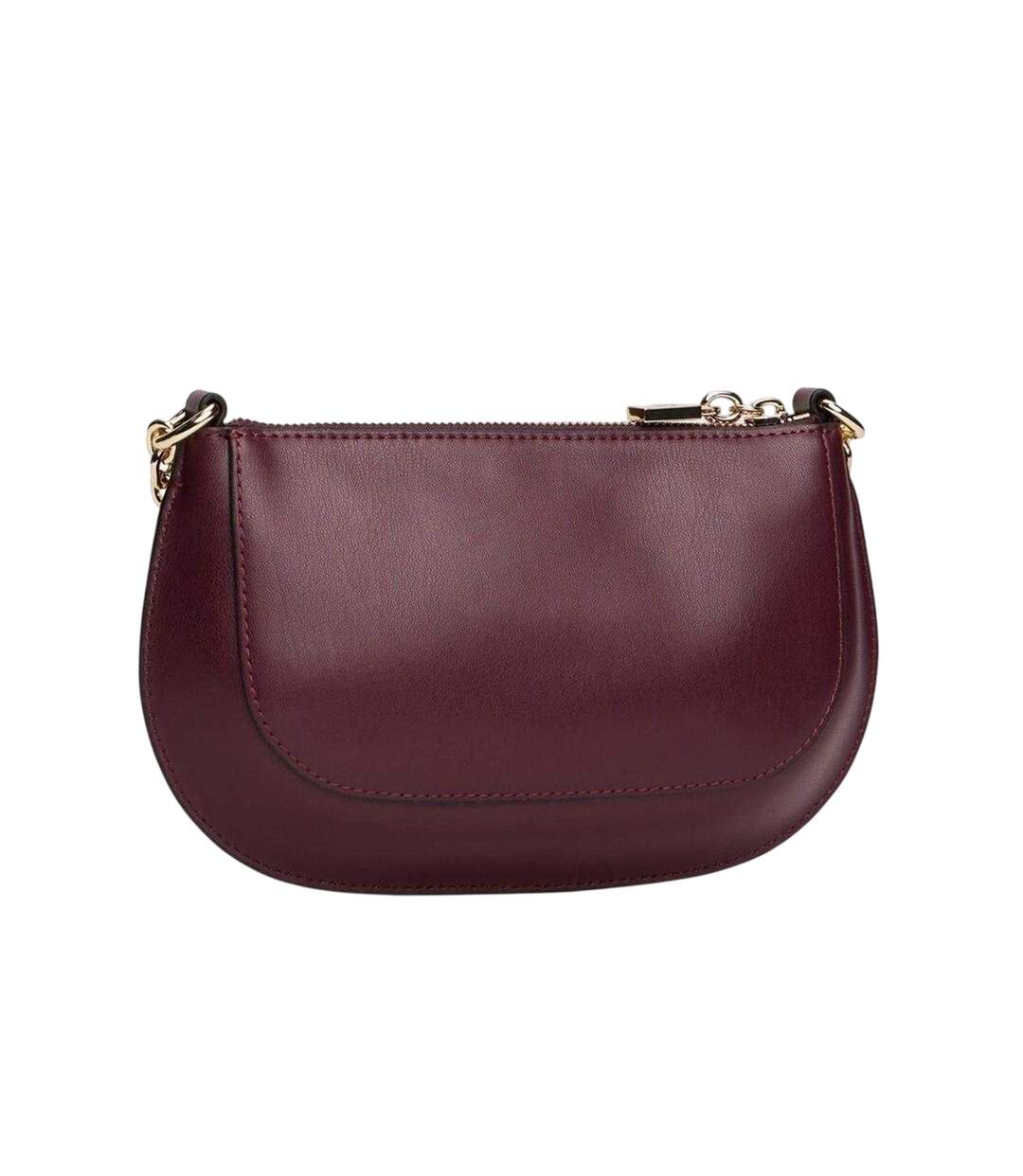 Crescent Shaped Chain Strap Crossbody Bag One Size Brown Tommy Hilfiger-3