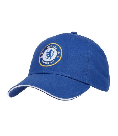 Chelsea FC Adult Super Core Baseball Cap (Royal Blue) - UTSG18061