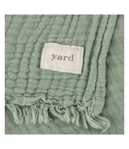 Lark cotton crinkled throw eucalyptus Yard