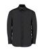 Chemise Manches Longues Homme Noir Kustom Kit-1