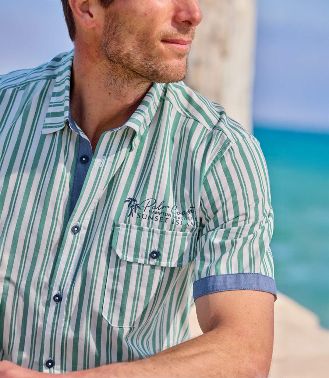 La Chemise Popeline Rayée-4