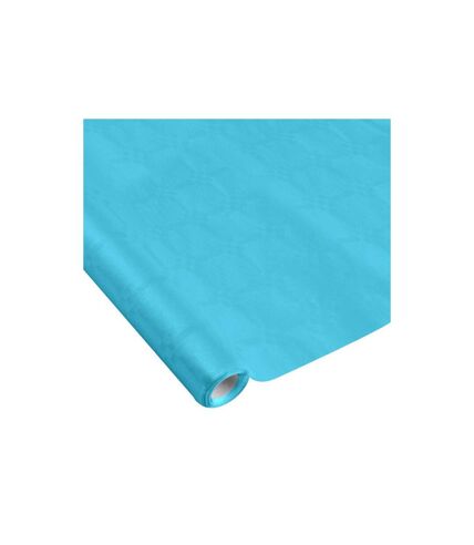 Nappe Papier Damassée 1,18x5m Bleu