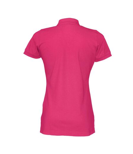 T-shirt pique lady femme cerise foncé Cottover