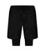 Mens Diag Arrow Shorts Black Off White-1