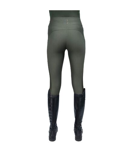 Collant d´équitation ednam femme vert sombre Coldstream