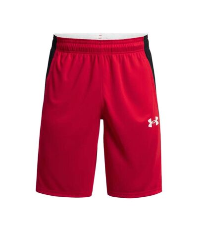 Short de Sport Rouge Homme Under Armour Baseline 10 - L