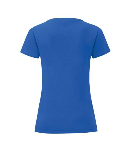 Fruit Of The Loom - T-shirt manches courtes ICONIC - Femme (Bleu roi) - UTPC3400