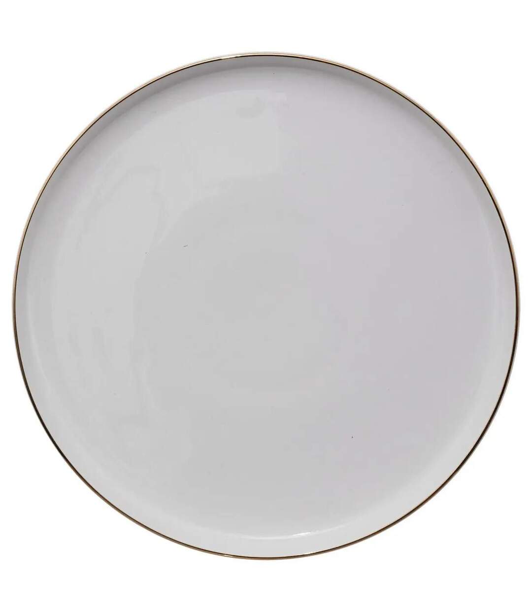 Lot de 6 Assiettes Plates Sublima 27cm Blanc-1