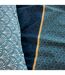 Parure de lit JADE pur coton bleu 260x240 cm