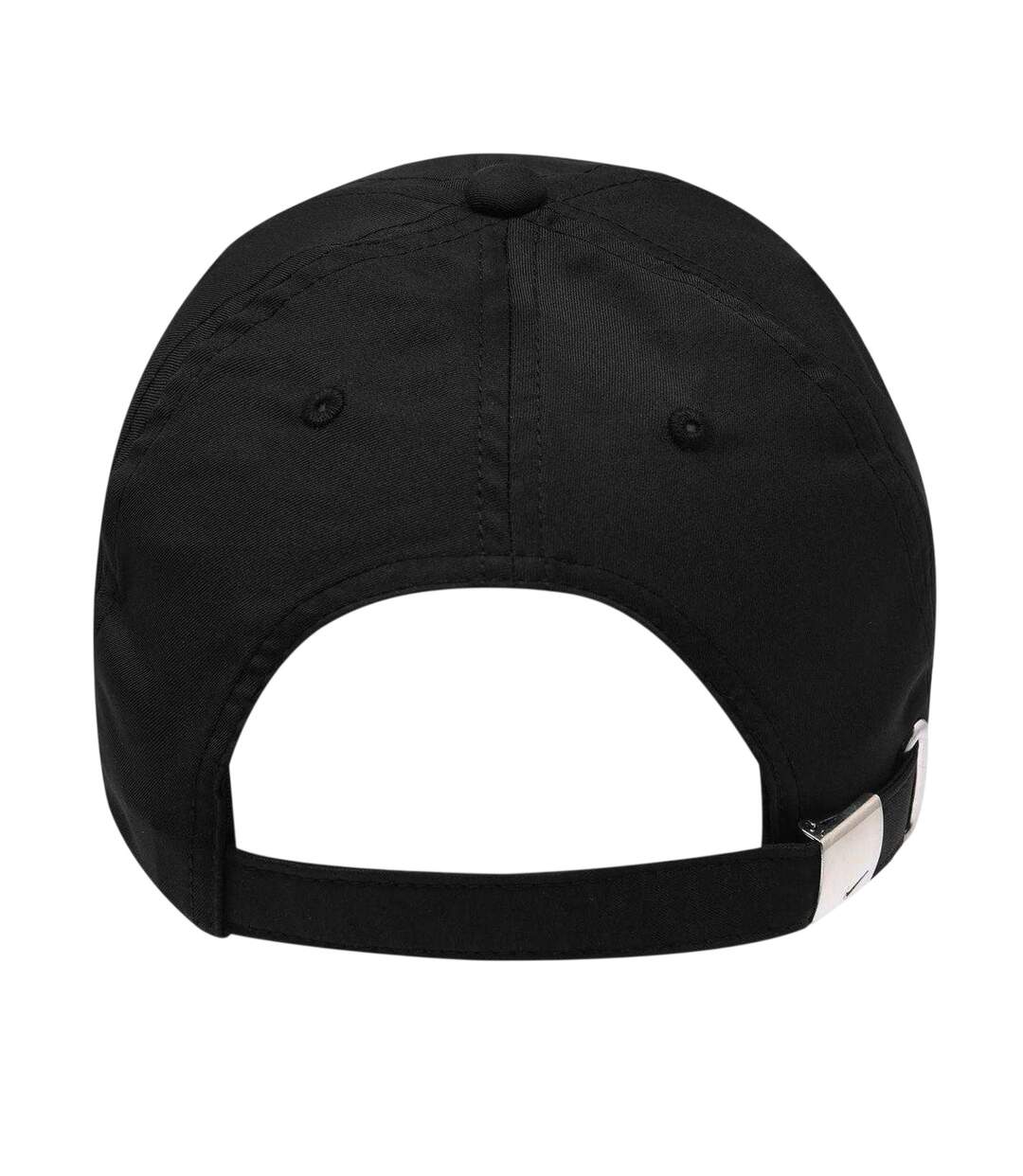 Childrens/kids Swoosh Cap Black Nike-2