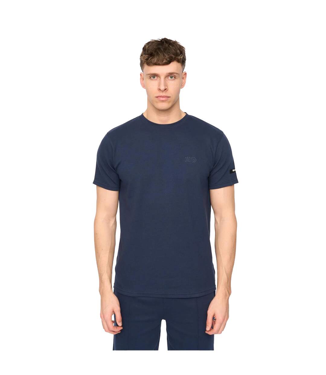 Mens Sherborn T-shirt Navy Duck And Cover-2