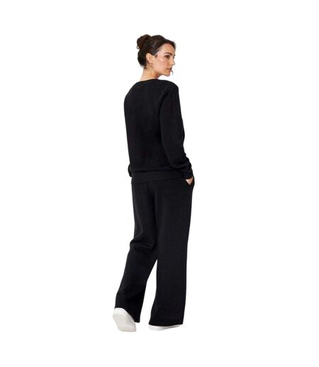 Ensemble Sweat Et Pantalon De Jogging Motif/style Slogan New York Femme Noir Be You
