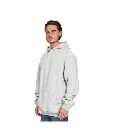 Mens Ringspun Cotton Tall Oversized Hoodie Ash Grey Casual Classics