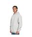 Mens Ringspun Cotton Tall Oversized Hoodie Ash Grey Casual Classics-3