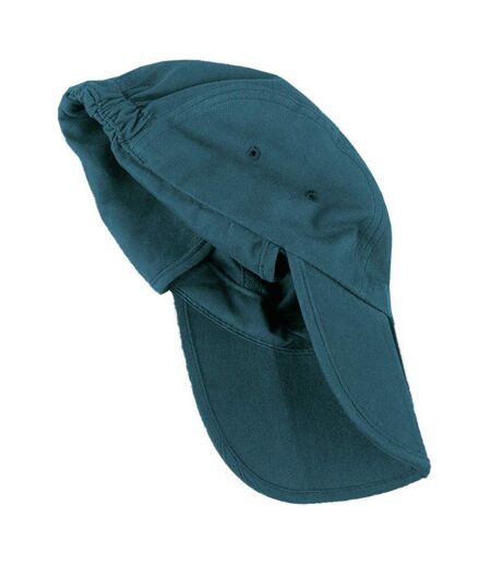 Result Unisex Headwear Folding Legionnaire Hat / Cap (Pack of 2) (Bottle Green)