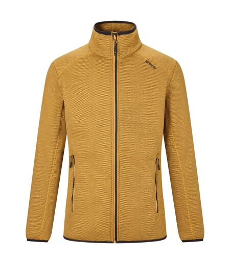 Veste Polaire Col Montant Motif/style Détail Contrasté Torrens Homme Jaune Sombre Regatta