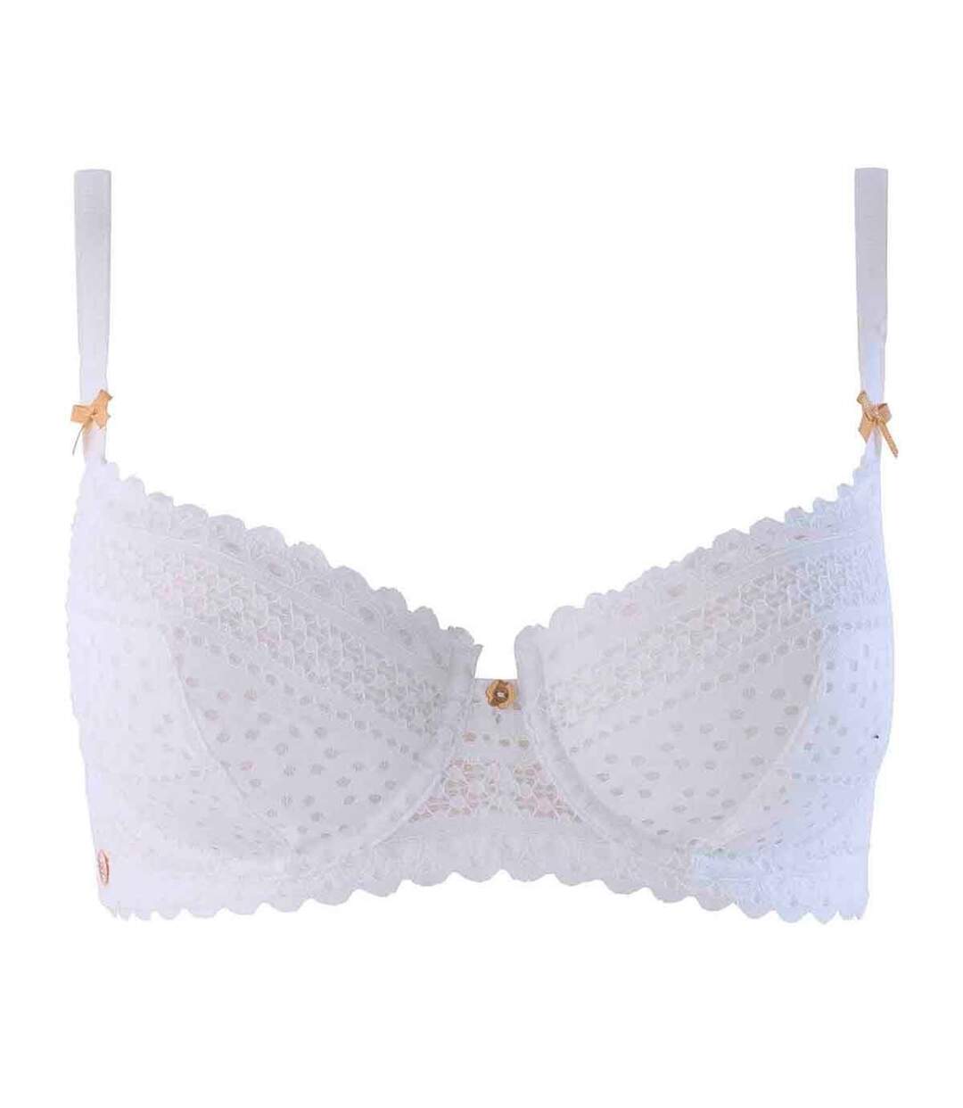 Soutien-gorge armature blanc Instinct-1