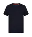 Mens Essentials Small Logo Crew Neck T-shirt Black Lee Cooper-1