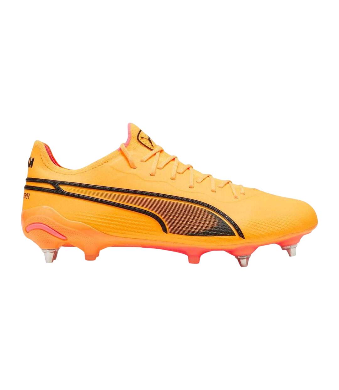 Mens King Ultimate Mxsg Soft Ground Football Boots Orange Puma-1