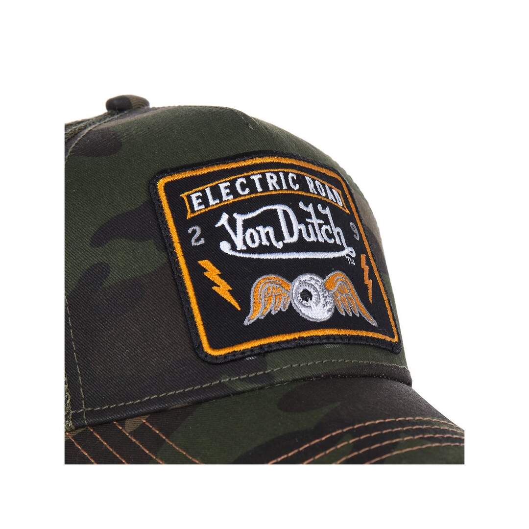 Casquette homme Square Flying Eye Camouflage Vondutch-3