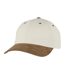 Casquette Corduroy Suade Adulte Crème Caramel Flexfit-1