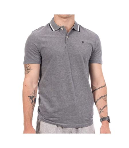 Polo gris homme jack & jones paulos play 12175007