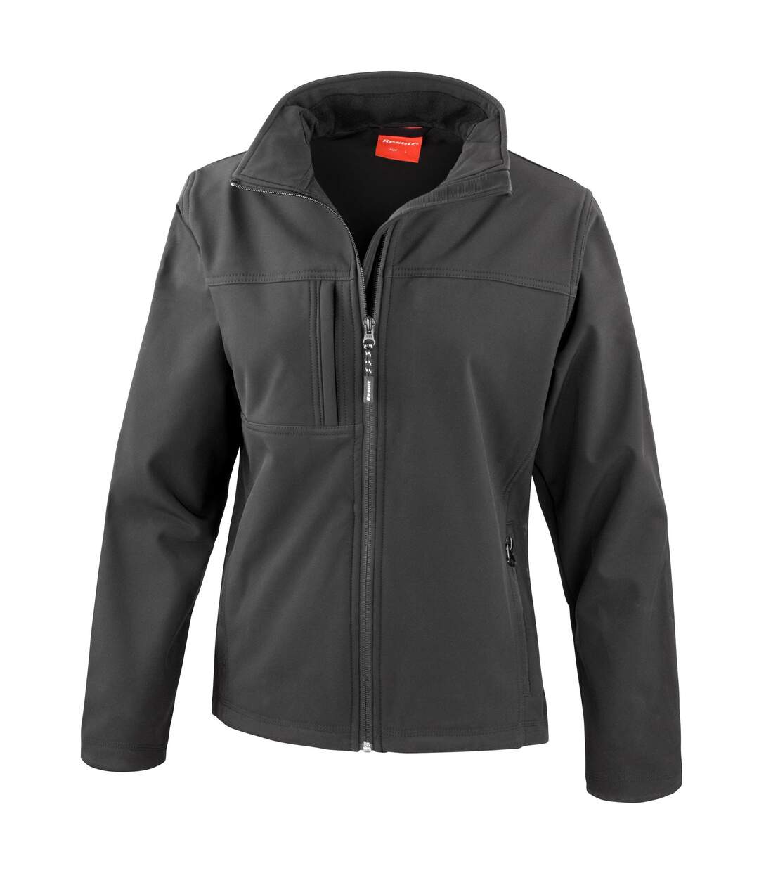 Veste Softshell Imperméable Et Respirante Femme Noir Result-1