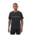 T-shirt Style Logo Homme Vert Hugo Boss-2