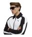 Mens T7 Tracksuit Top White Black Puma-4