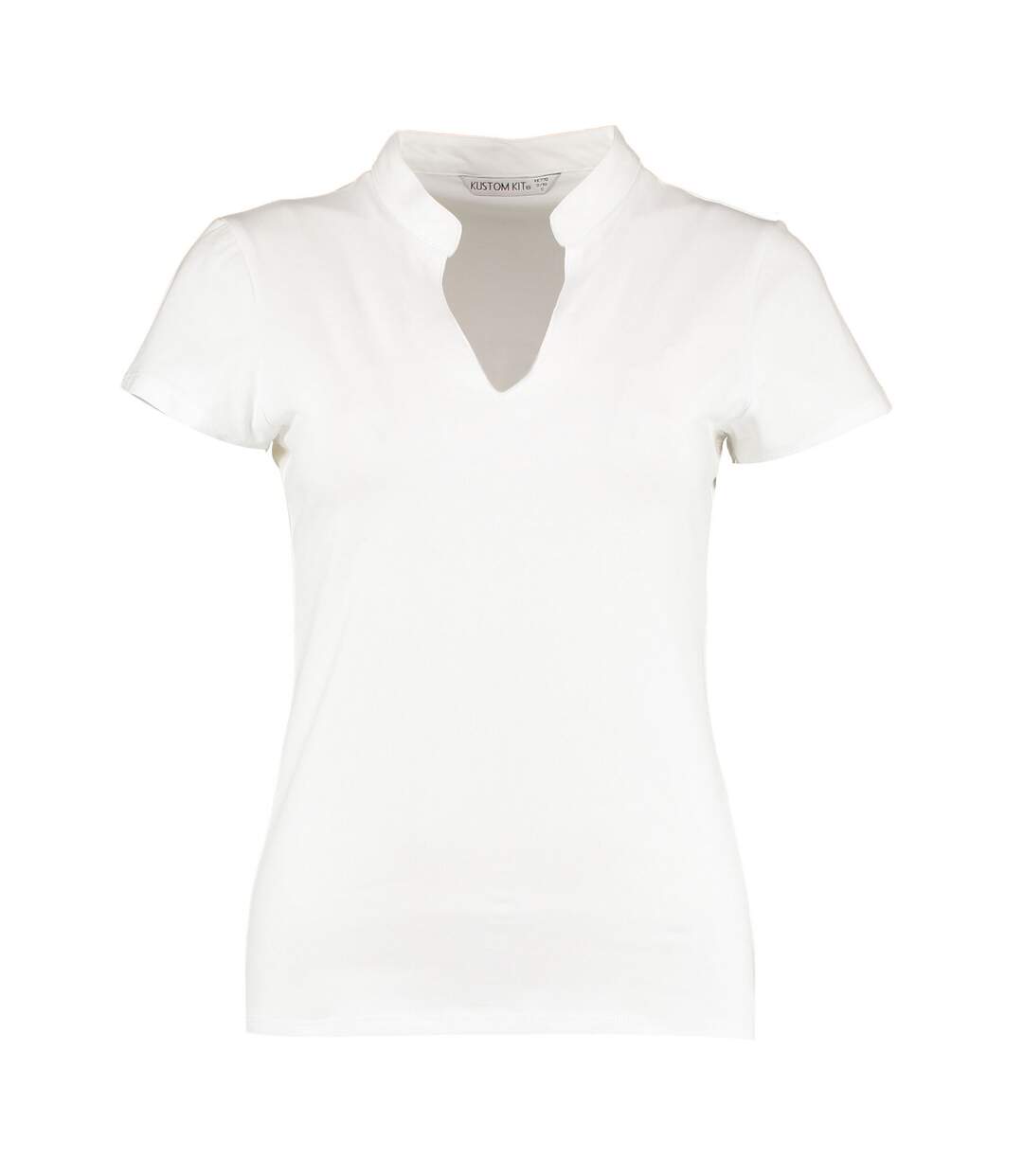 T-shirt corporate femme blanc Kustom Kit-1