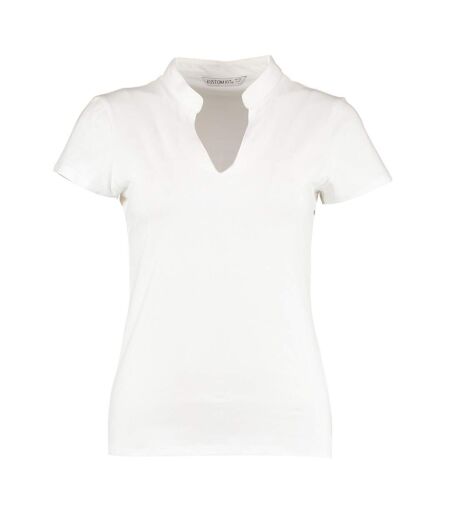 T-shirt corporate femme blanc Kustom Kit