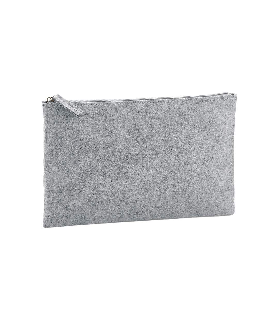 Trousse de toilette 23 cm x 14 cm gris chiné Bagbase-1