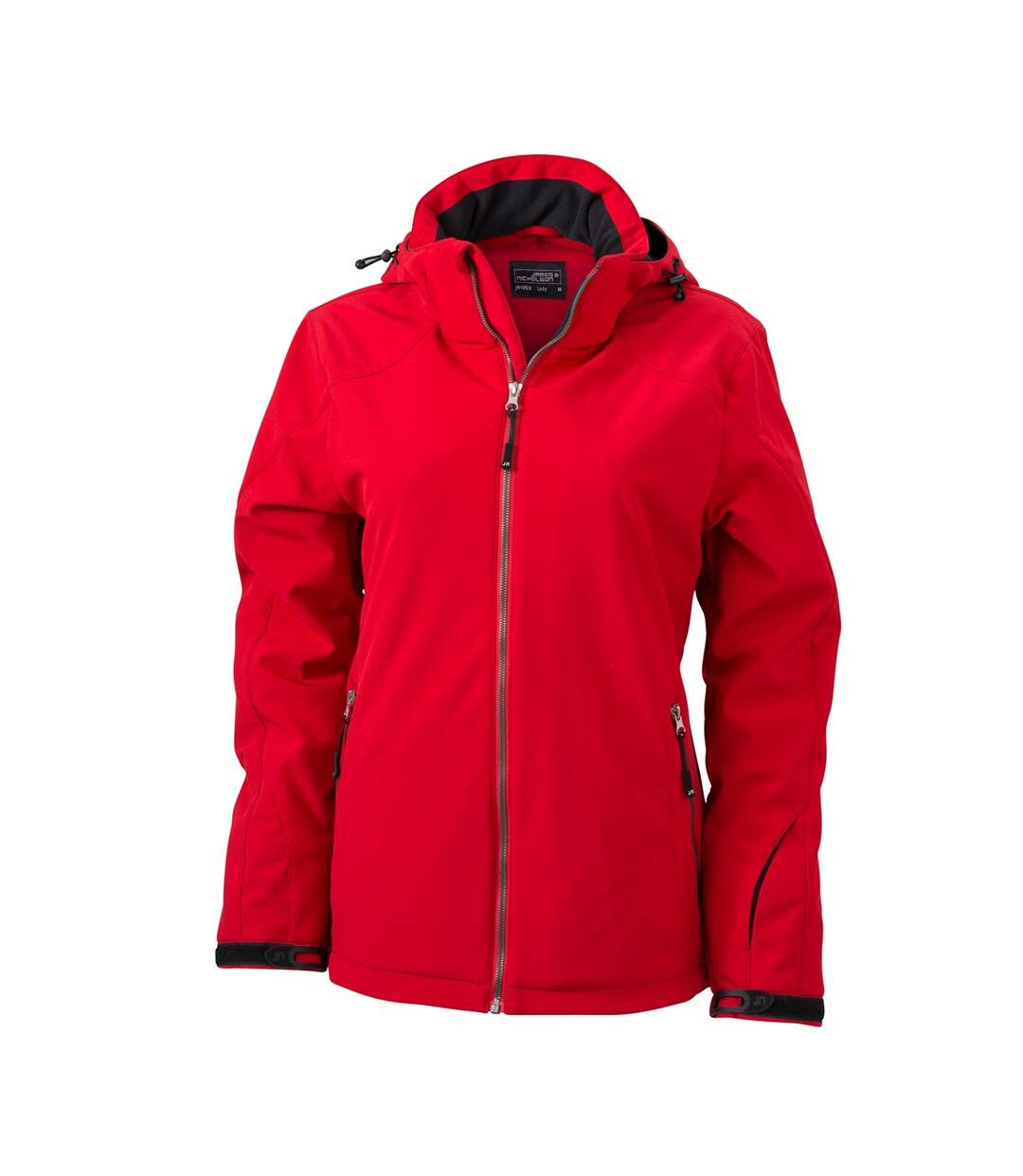 Veste softshell doublée - JN1053 - Rouge - Femme - Sports d'hiver - Ski-1