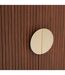 Buffet 2 portes effet noyer WANY - Marron-4